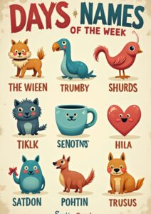 Cool Names for the Days of the Week